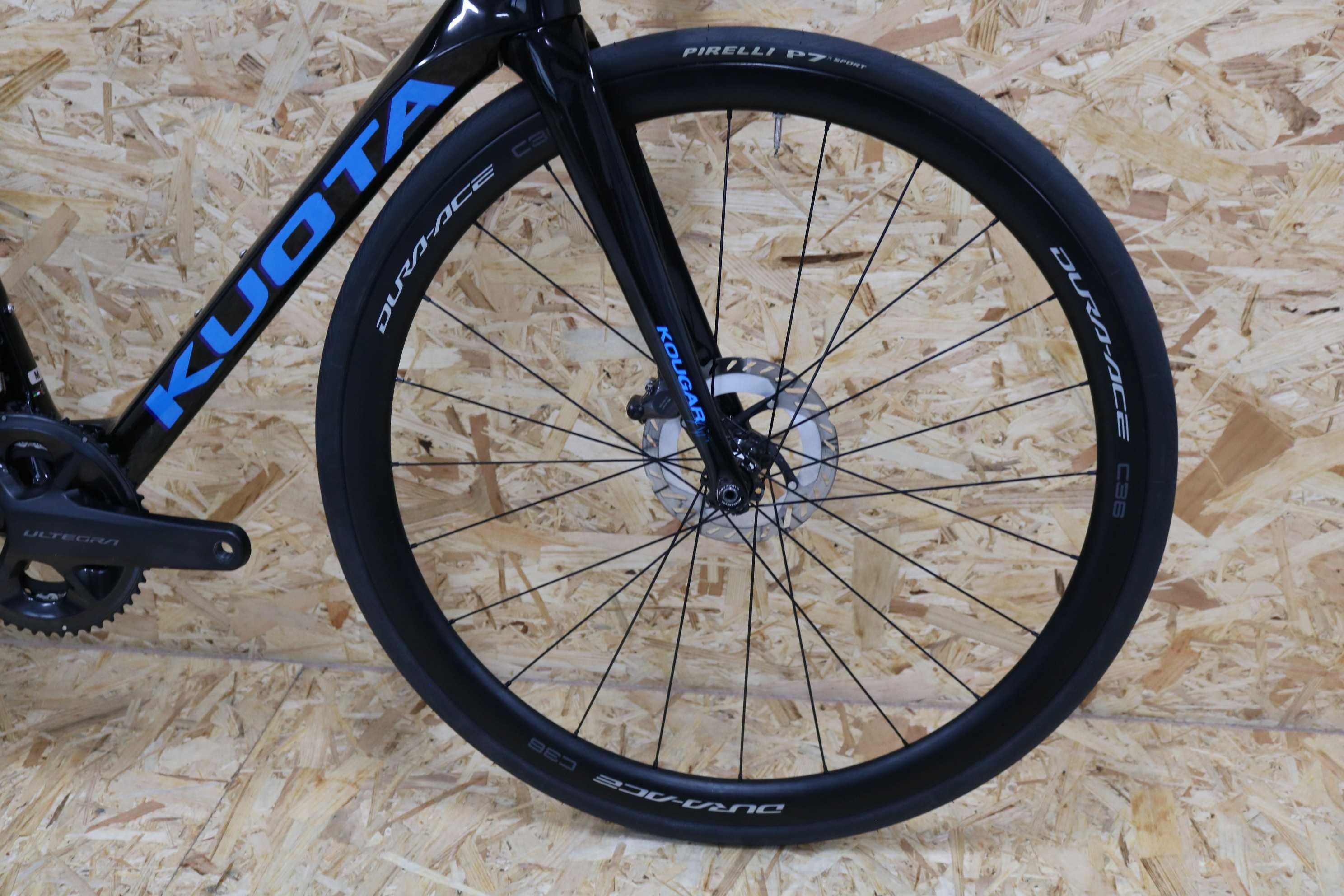 Bicicleta disco Kuota Kougar Air - Ultegra Di2 12 - Rodas Dura Ace