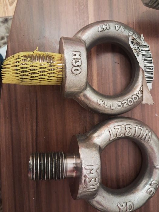 Śruby oczkowe (z uchwytem) nierdzewne WURTH  3200kg M30