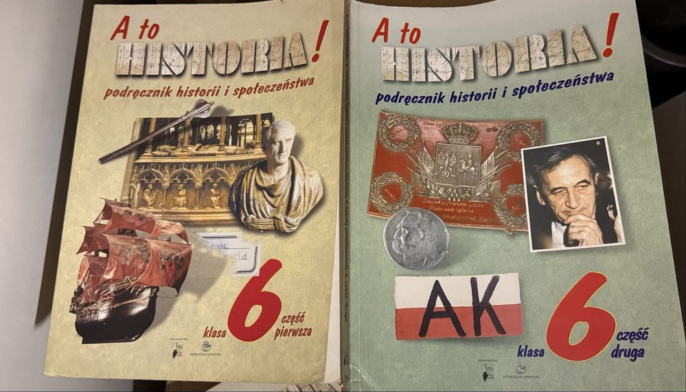 A to historia podręcznik klasa 6 część 1 i 2