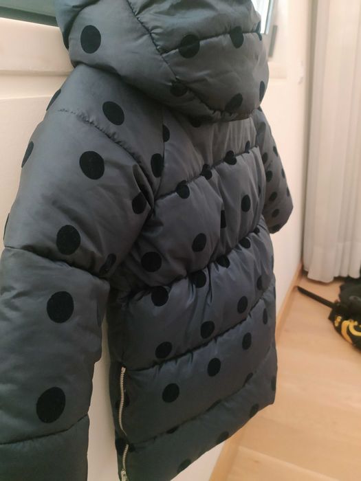 Blusão acolchoado - marinho jacadi - menina 6anos