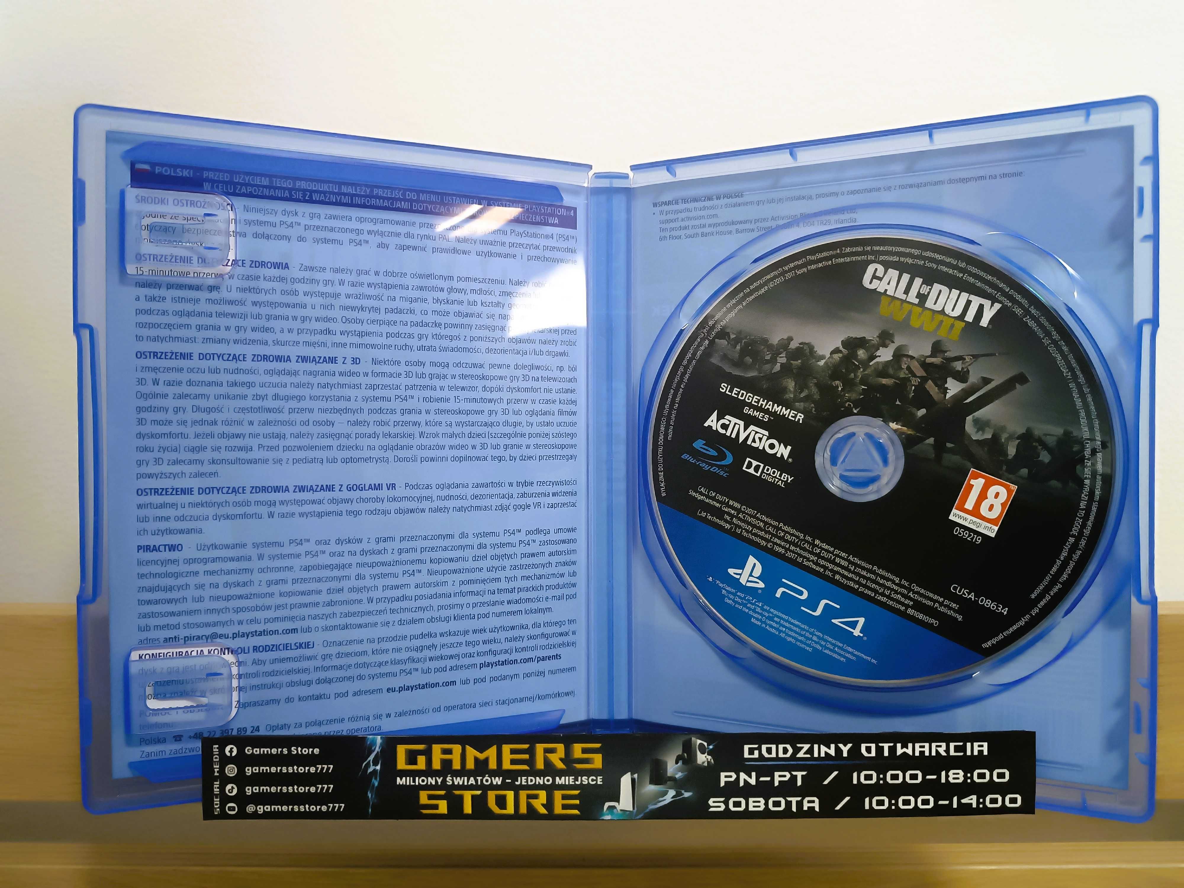 Call of Duty World War 2 - Playstation 4 - Gamers Store