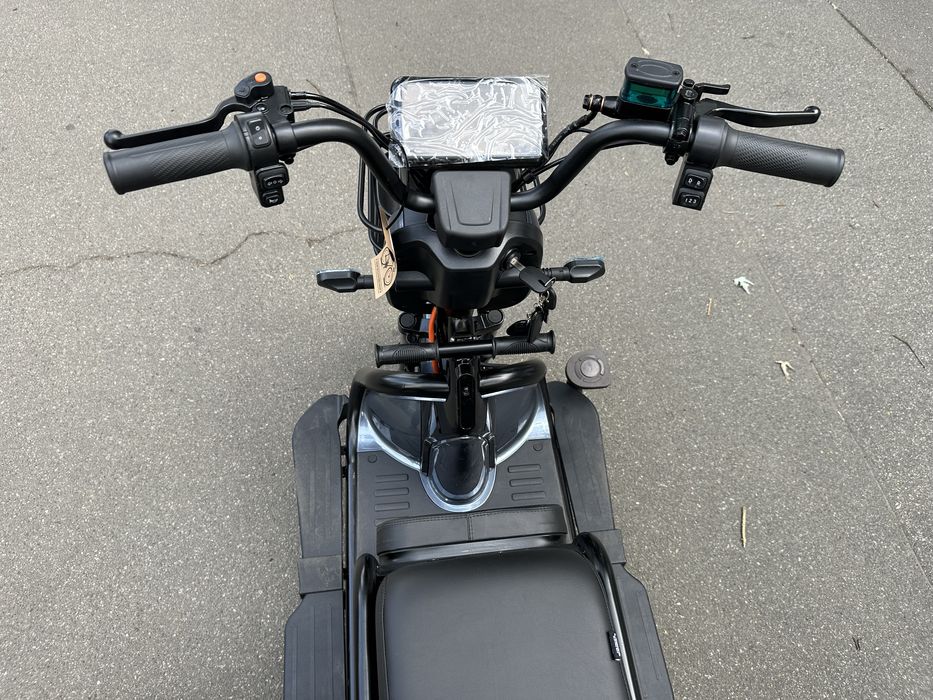 Електричний трицикл Corso PROTEX (1000Вт, 72В, 23 Аг) 10" фіолетовий