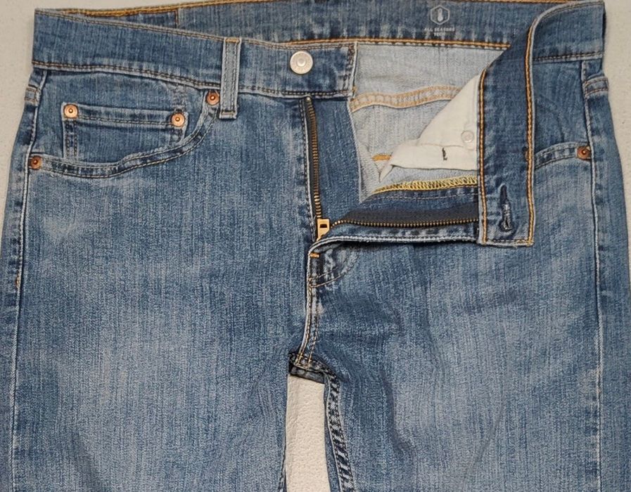 Wr) LEVI'S 512 oryginalne spodnie jeansowe Roz.31/29
