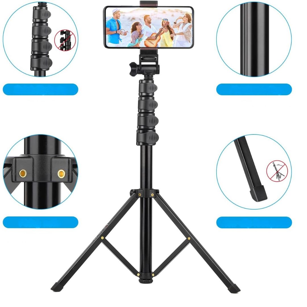 Statyw Victiv P10 Selfie Stick do telefonu, uchwyt z pilotem, do 172cm