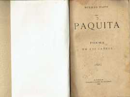 14453
	
Paquita : poema em XVI cantos  -1894
de Bulhão Pato.