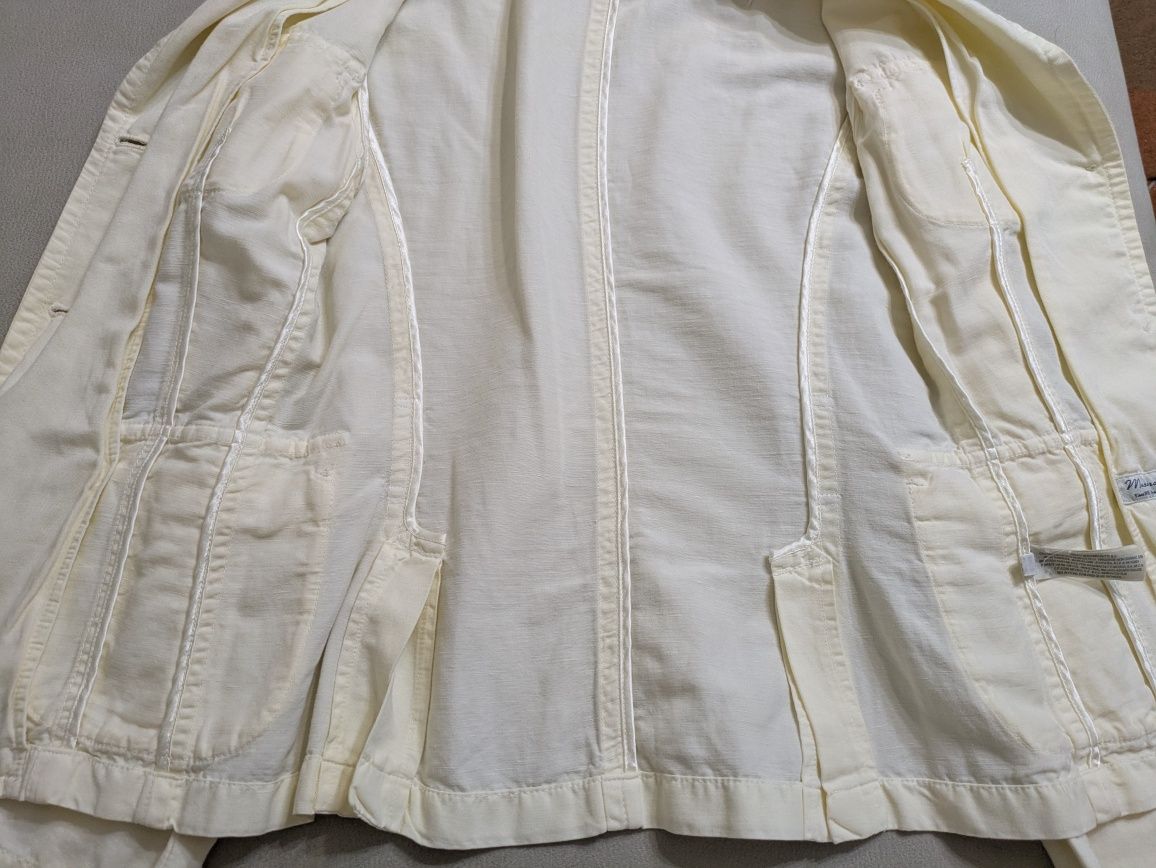 Blazer bege da Massimo Dutti