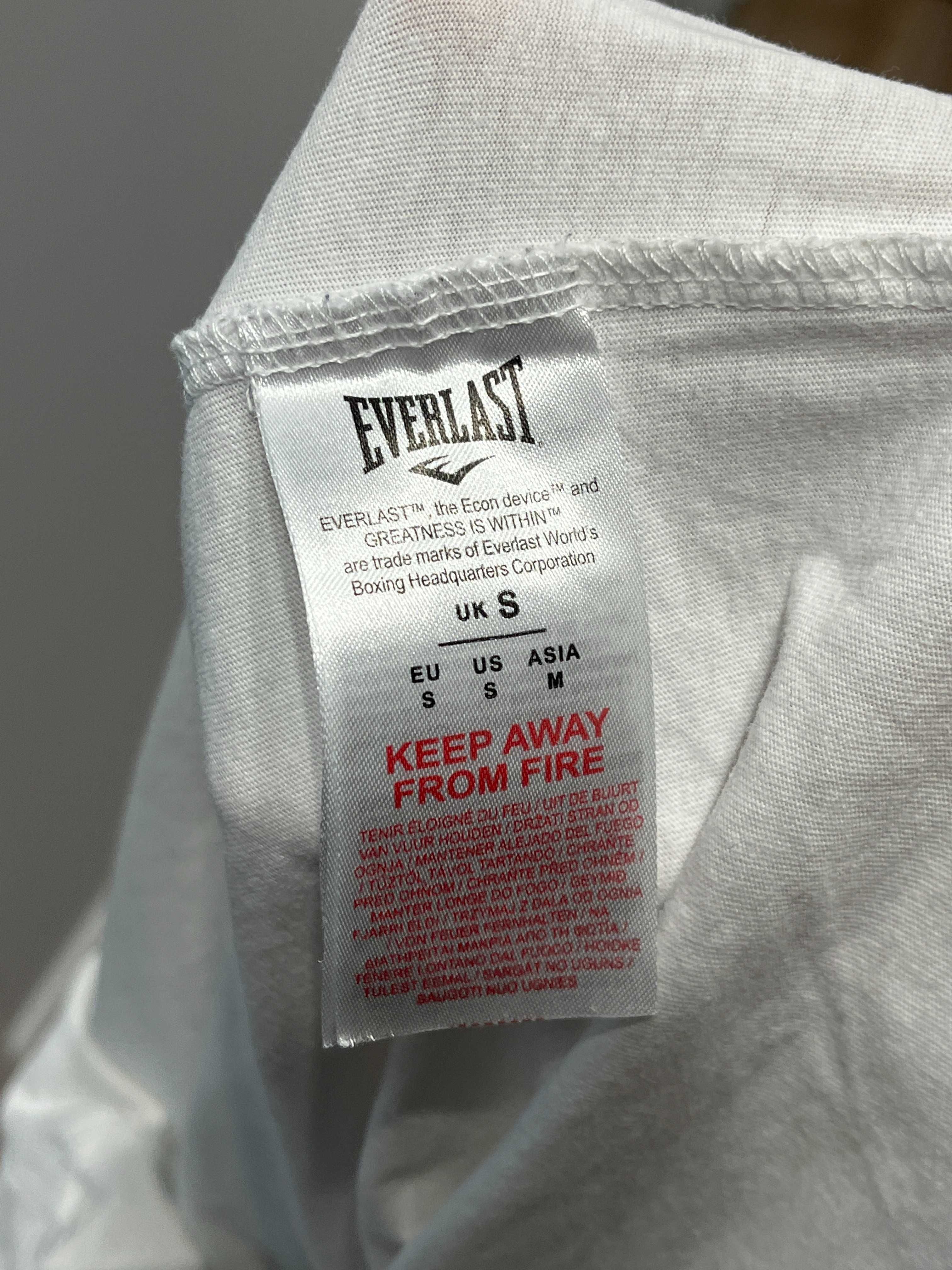 Everlast, koszulka sportowa, stan bardzo dobry, rozmiar S
