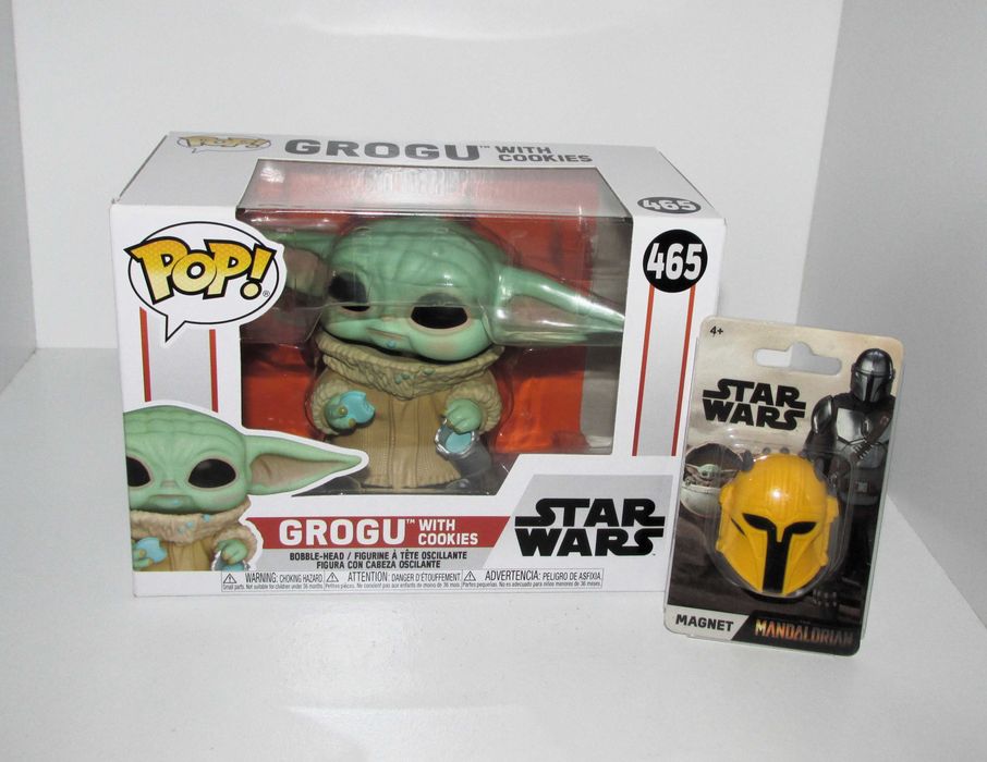 Funko Pop! Star Wars Grogu With Cookies + Magnet