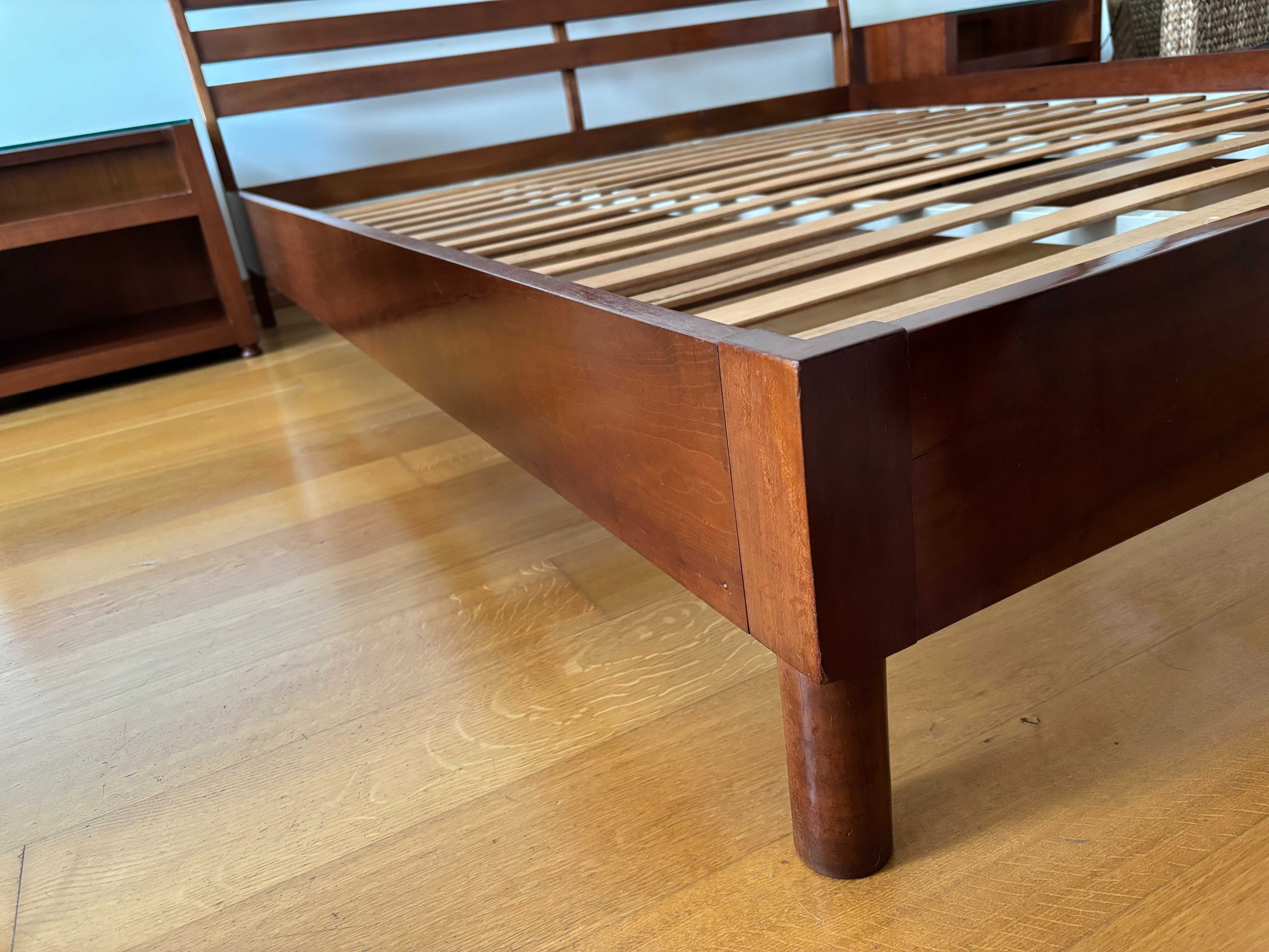 Cama casal madeira 160 x 200