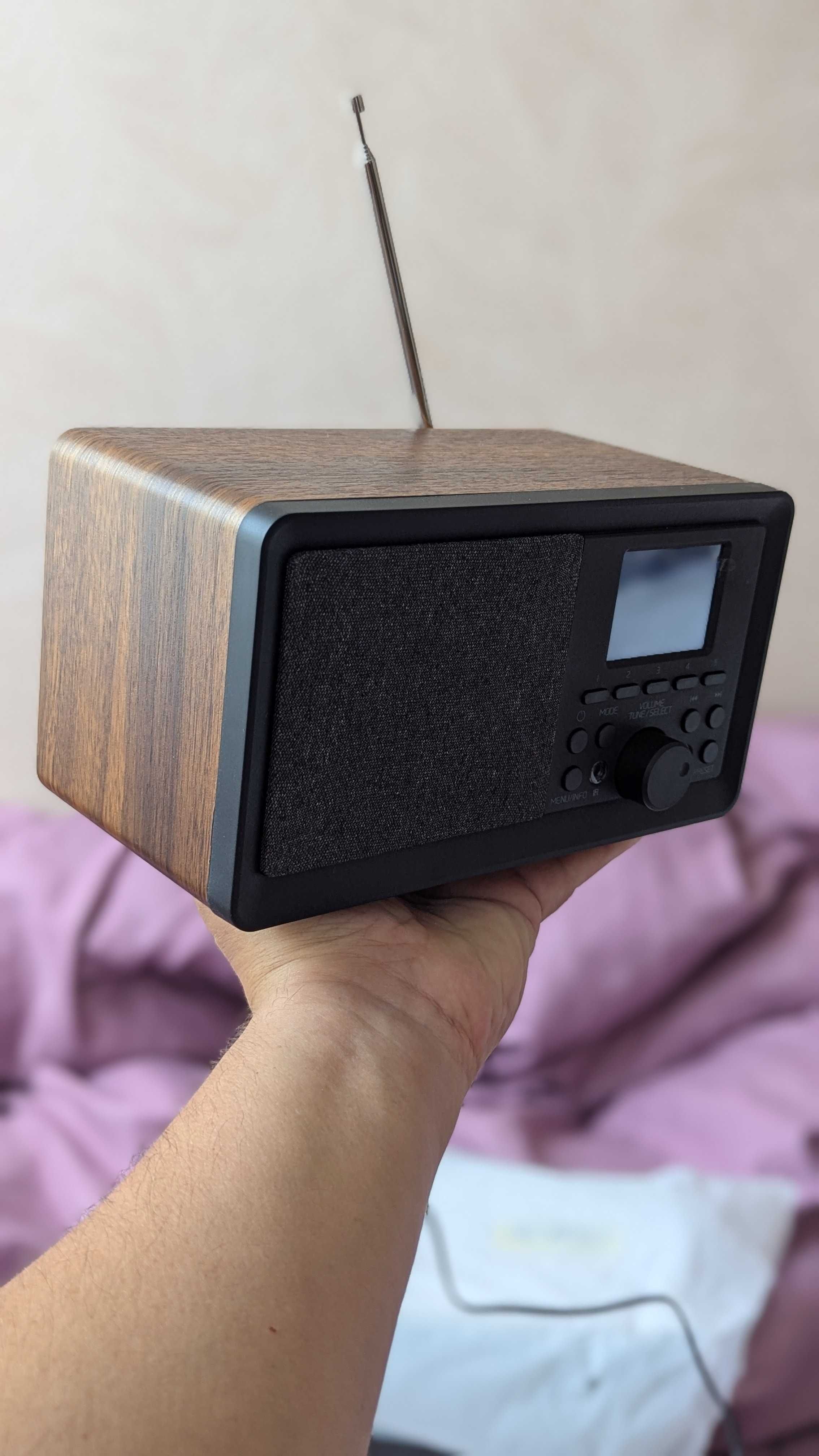 Радіо DAB+DAB Radio з блютузом і пультом