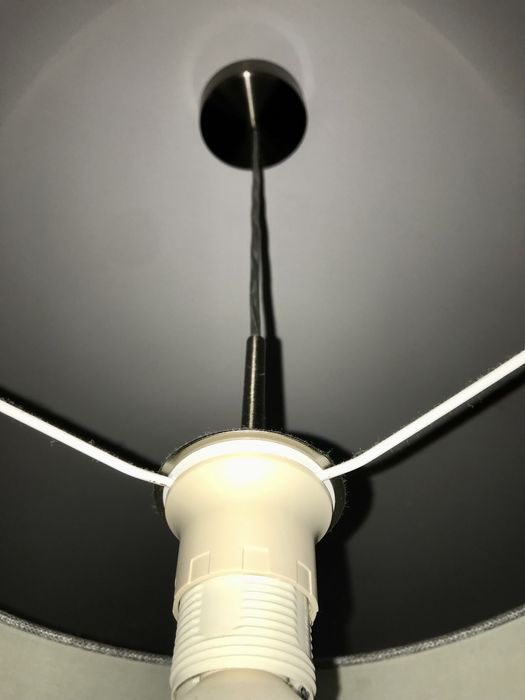 Candeeiro Abajur IKEA Cinzento [Novo]