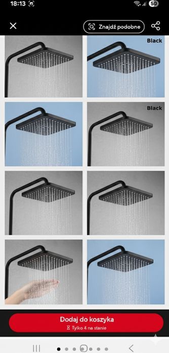 Głowica deszczownicy