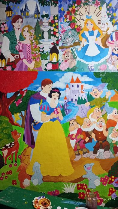 Художній розпис стін, картини на замовлення