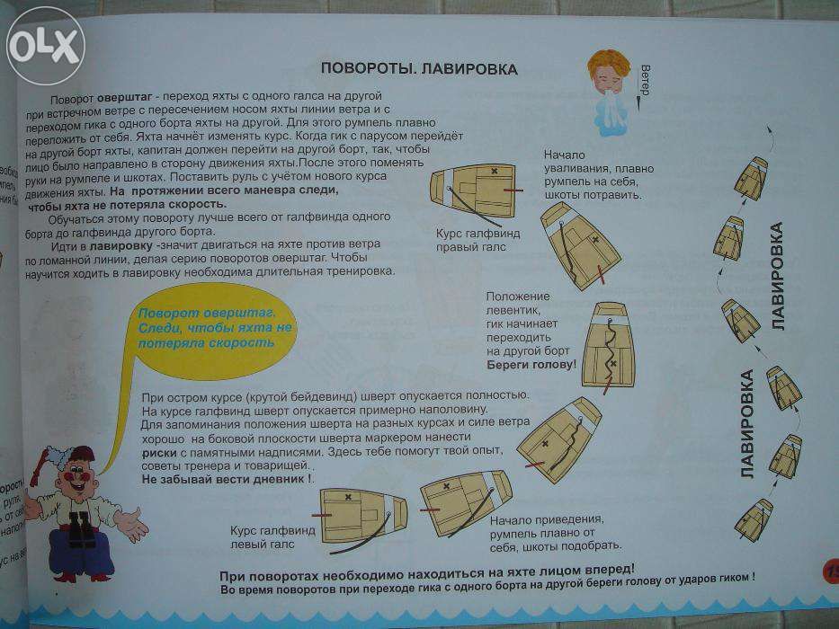 Азбука Юного Яхтсмена (учебник по парусному спорту для детей)