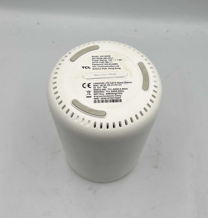 Router TCL HH130VM Zasilacz