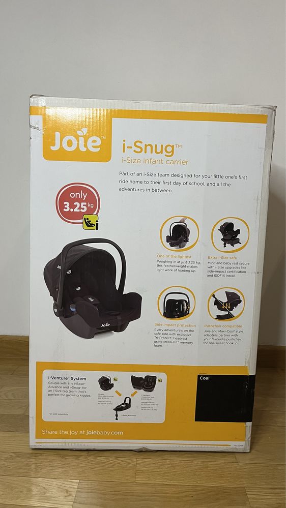 Fotelik samochodowy Joie I-Snug  0-13kg