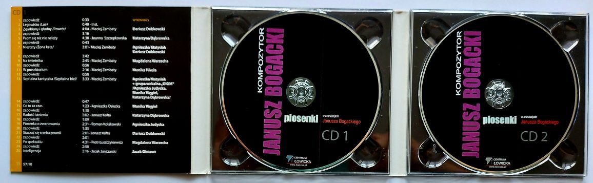 Janusz Bogacki Kompozytor Piosenki 2CD