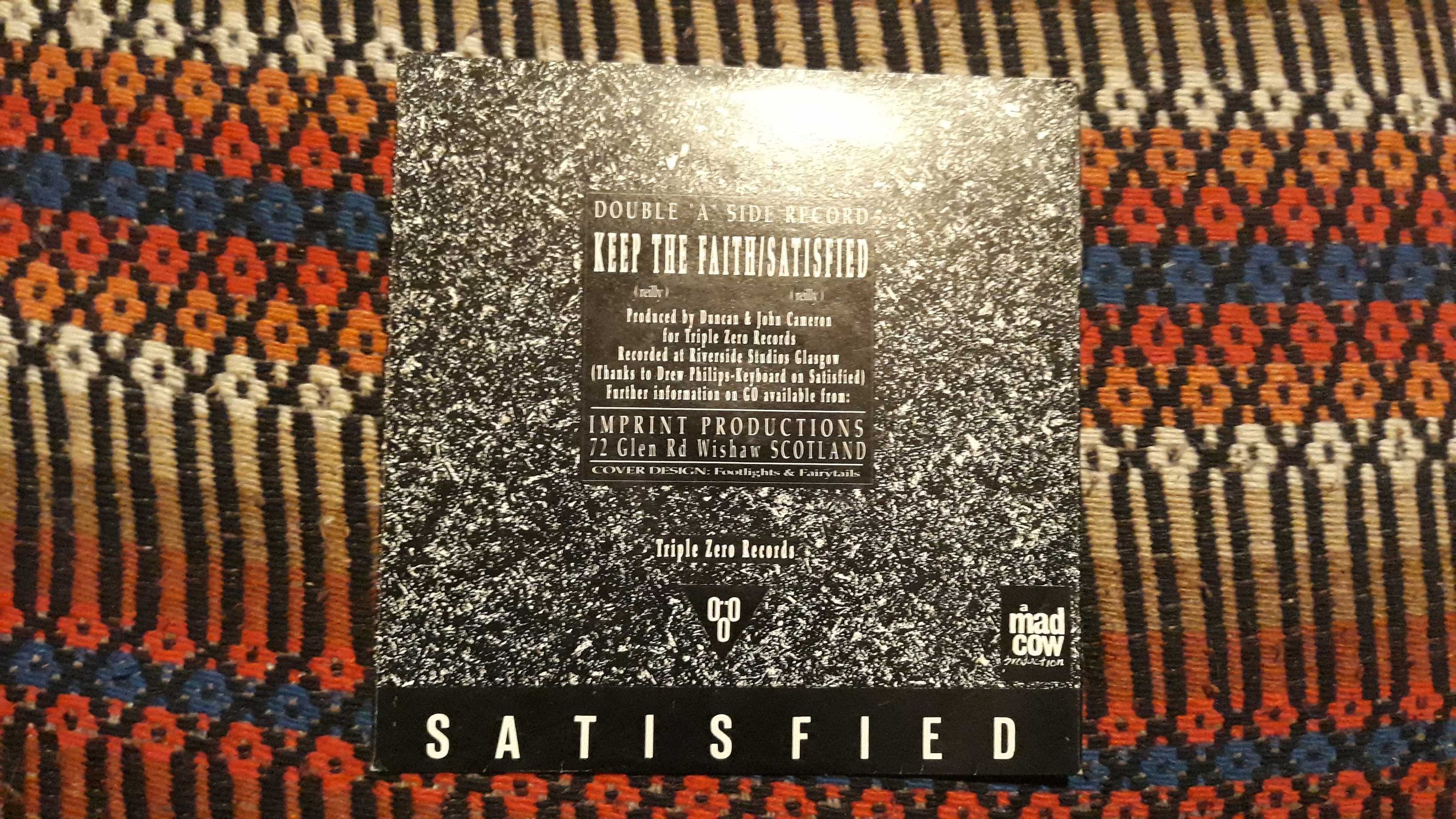 Go - Keep the Faith / Satisfied - single - portes incluídos