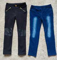 Spodnie legginsy H&M 122
