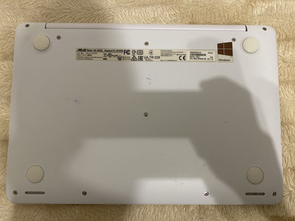 Ноутбук (нетбук) Asus R207N Notebook