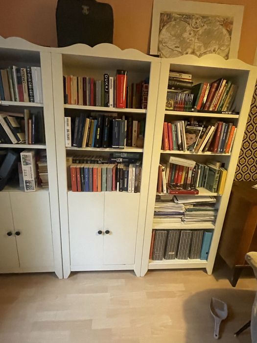 Regał Ikea z serii Hensvik