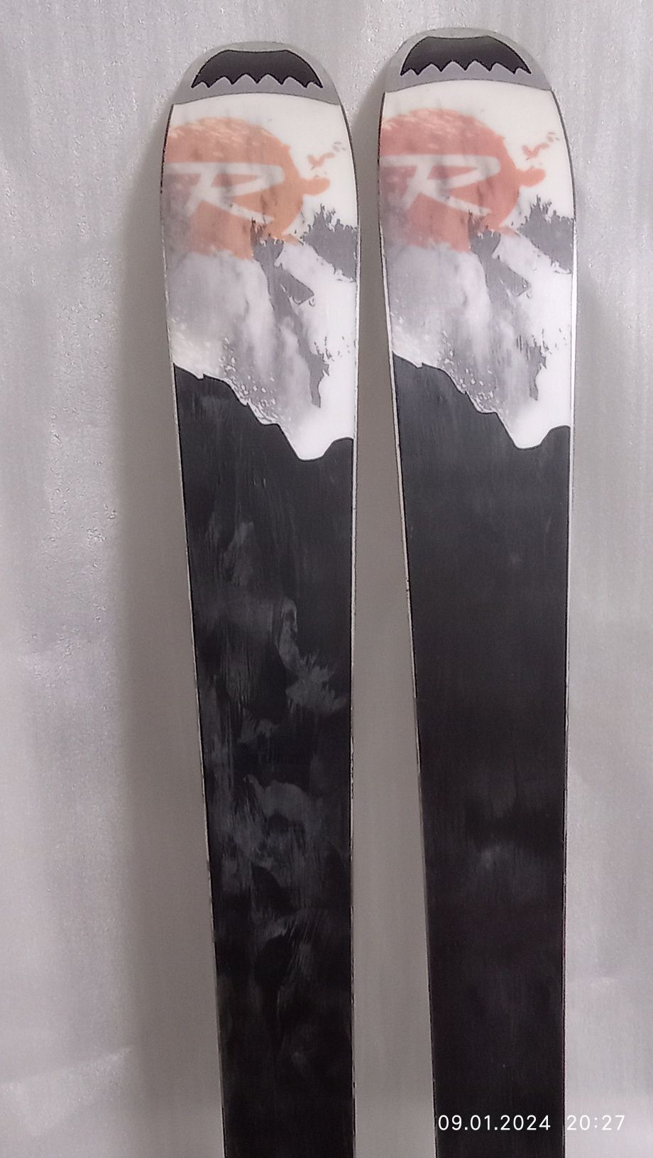 Легендарні універсальні гірські лижі  ROSSIGNOL BANDIT SC86, 176 см