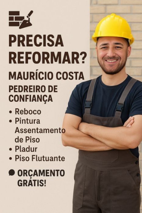 Obra Rápida e Bem Feita – Pintura, Piso, Reboco e Mais!