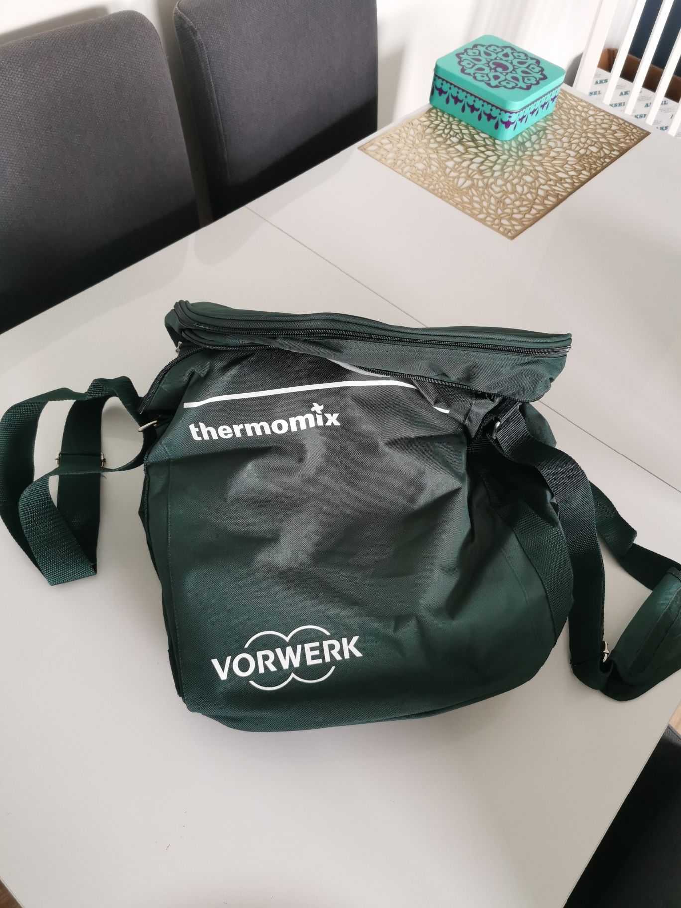 Torba transportowa Thermomix TM5 TM6 zielona nowa