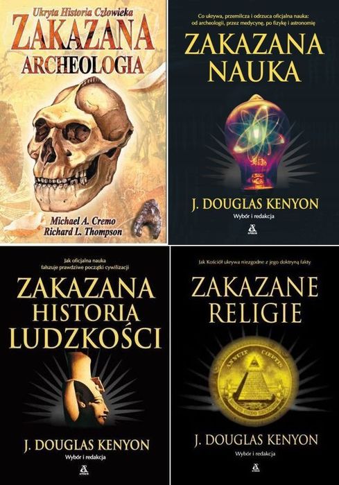Zakazana Archeologia + Nauka + Historia + Religie Zestaw