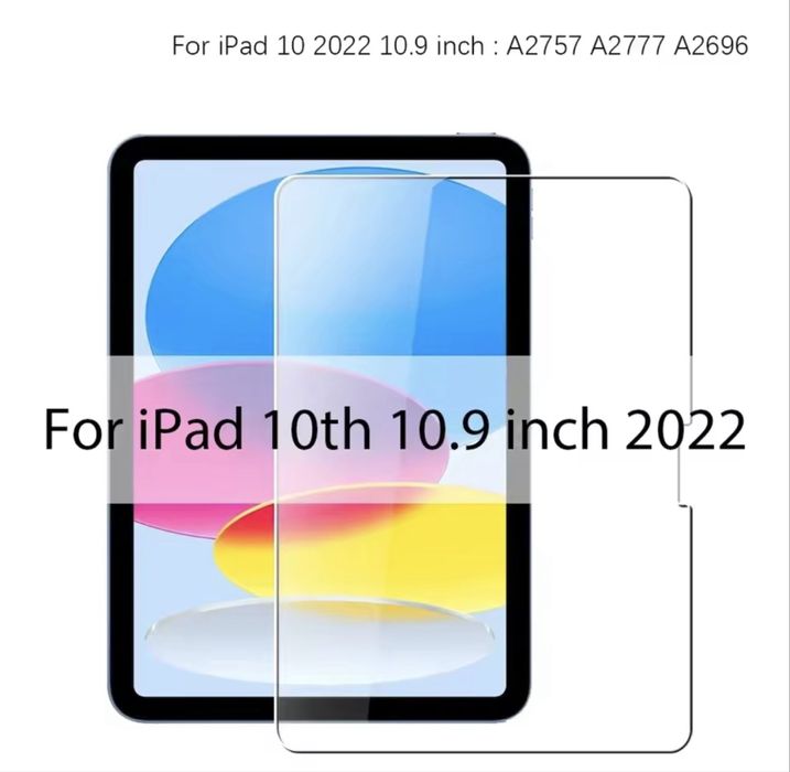 Скло на ipad 10 10.9 2022 - 3 шт. Можна і поштучно