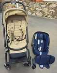 Ovo cybex cloud z i-size + carrinho eezy s twist+2