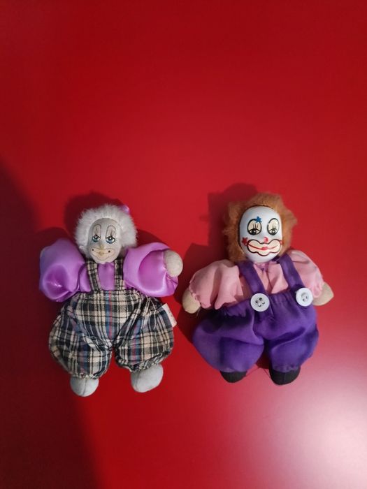 Bonecas palhaços vintage
