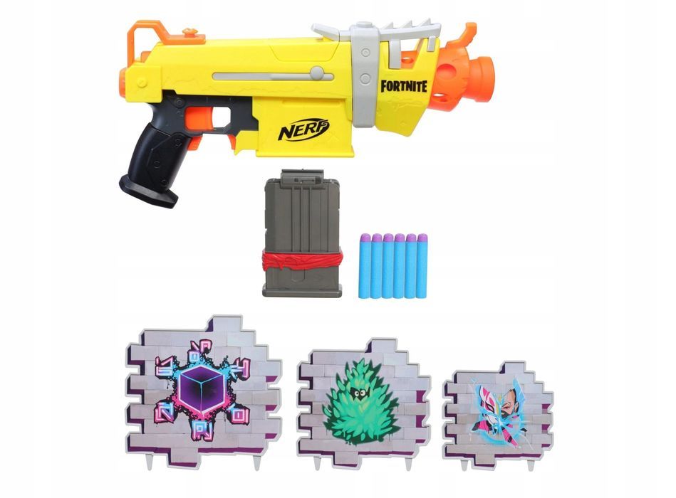 hasbro e8890 nerf pistolet fortnite smg-l