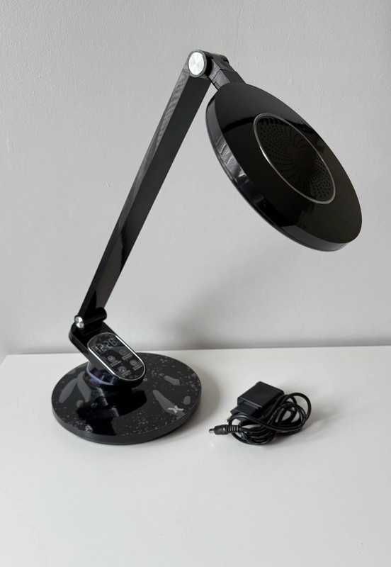 NOWA Lampka biurkowa Maxcom ML5100  szkolna NA BIURKO LED z zegarem