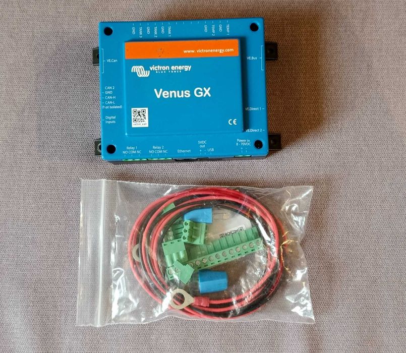Victron Venus GX + komplet wtyczek – w pełni sprawny