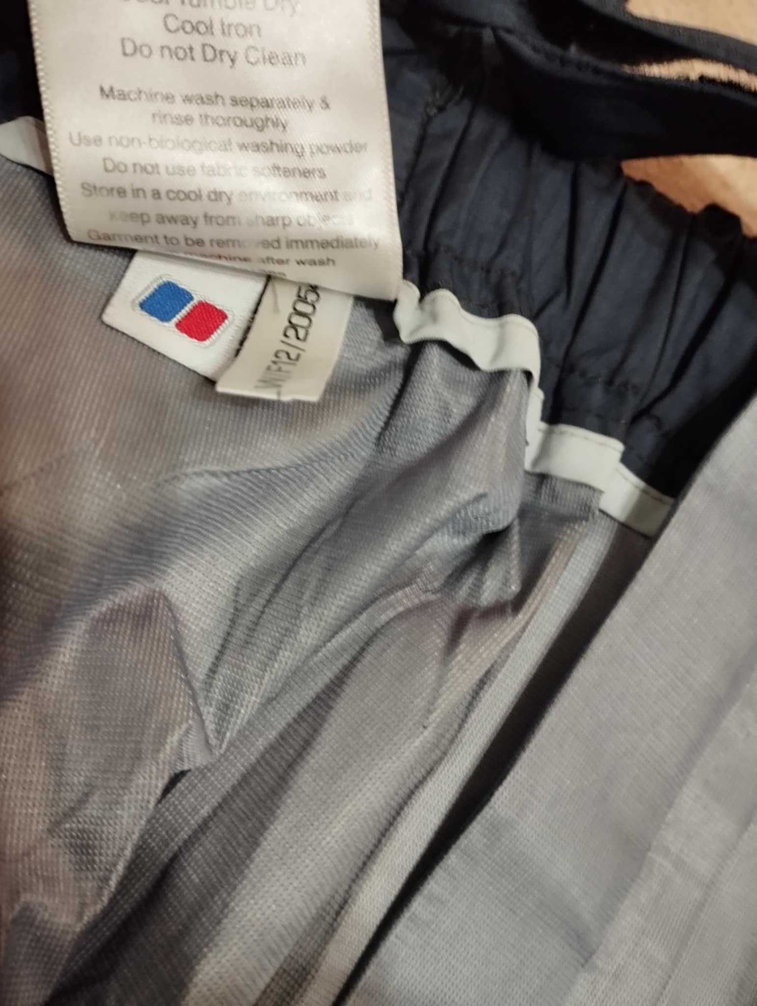 Berghaus Velum Gore Tex spodnie trekkingowe damskie size 12 około S/M