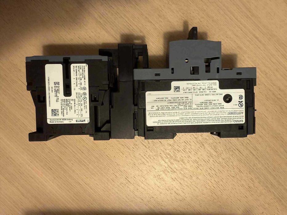 Siemens 3RA2110-1CE15-1BB4 Moc silnika przy 400 V 0.75 kW 690 V