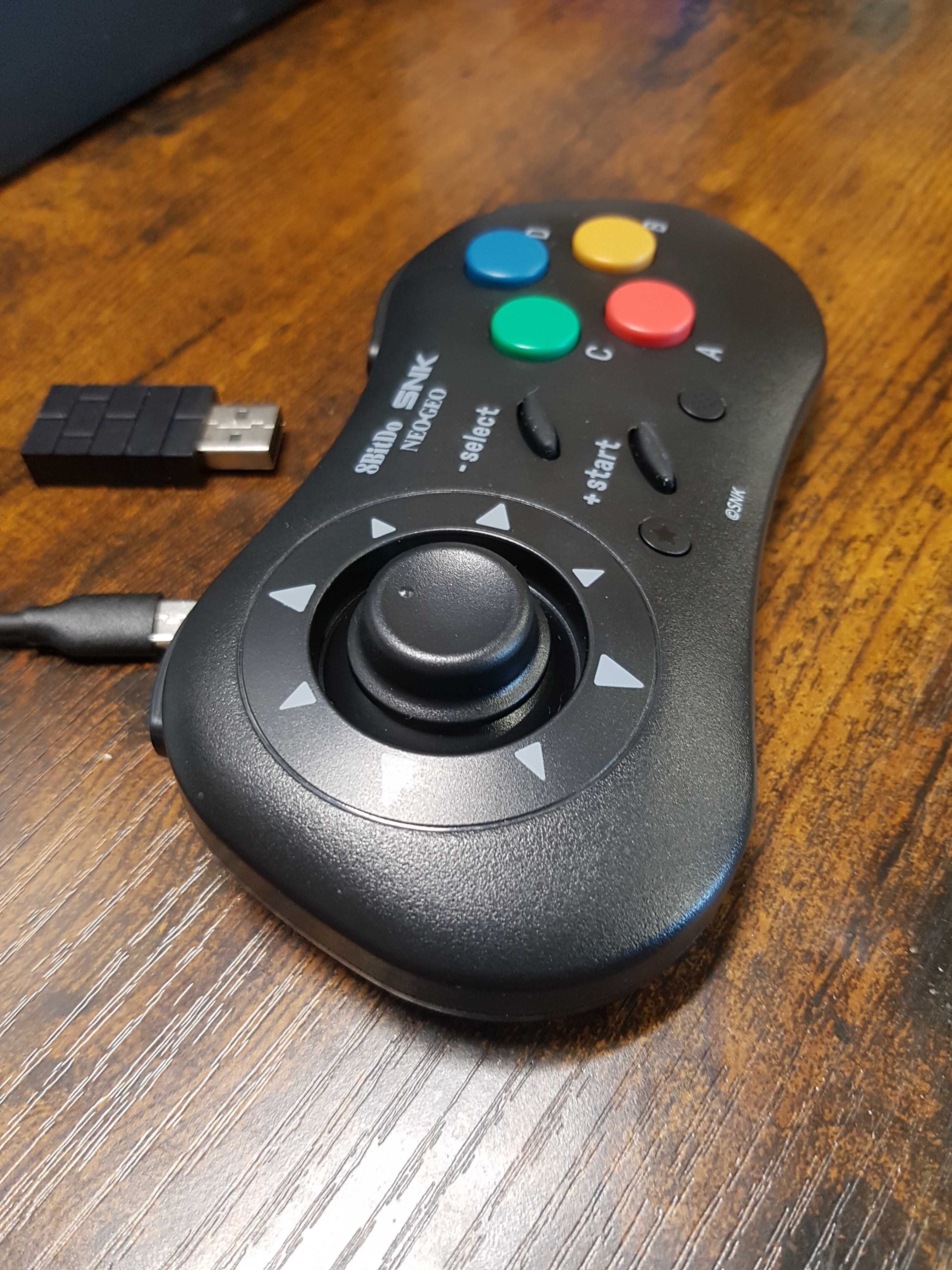 NOWY pad 8BitDo x SNK NEOGEO Kontroler / NEOGEO mini, Android, PC