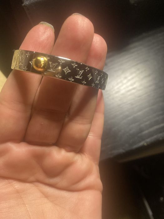 Louis vuitton original semi novo pulseira com anel