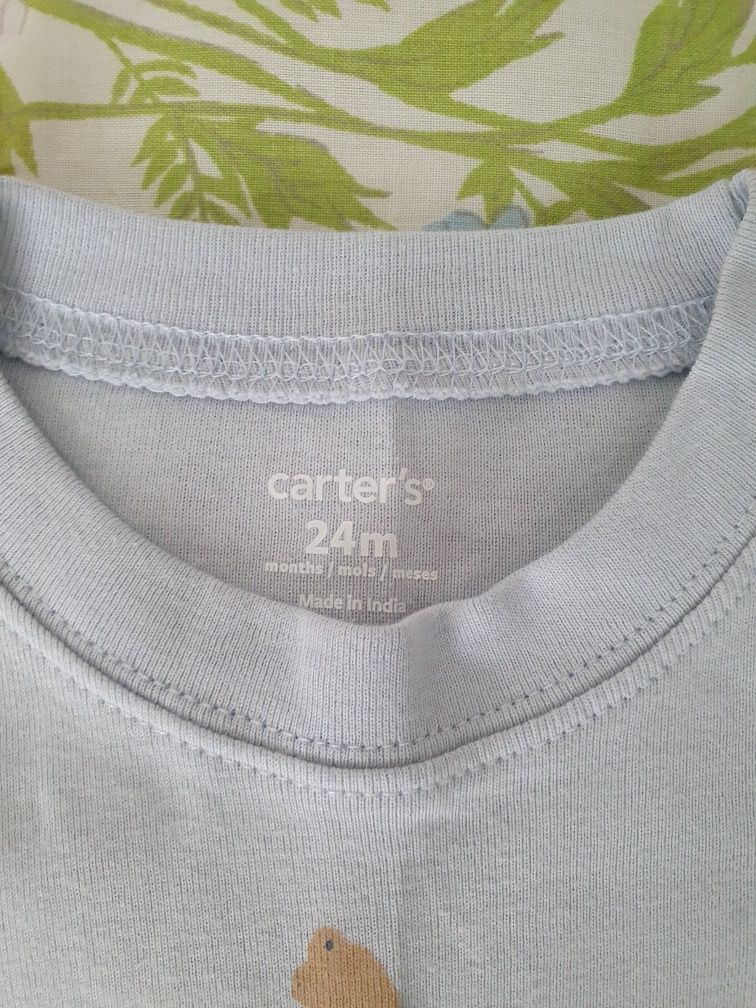 Бодіки з коротким та довгим рукавом  carter's