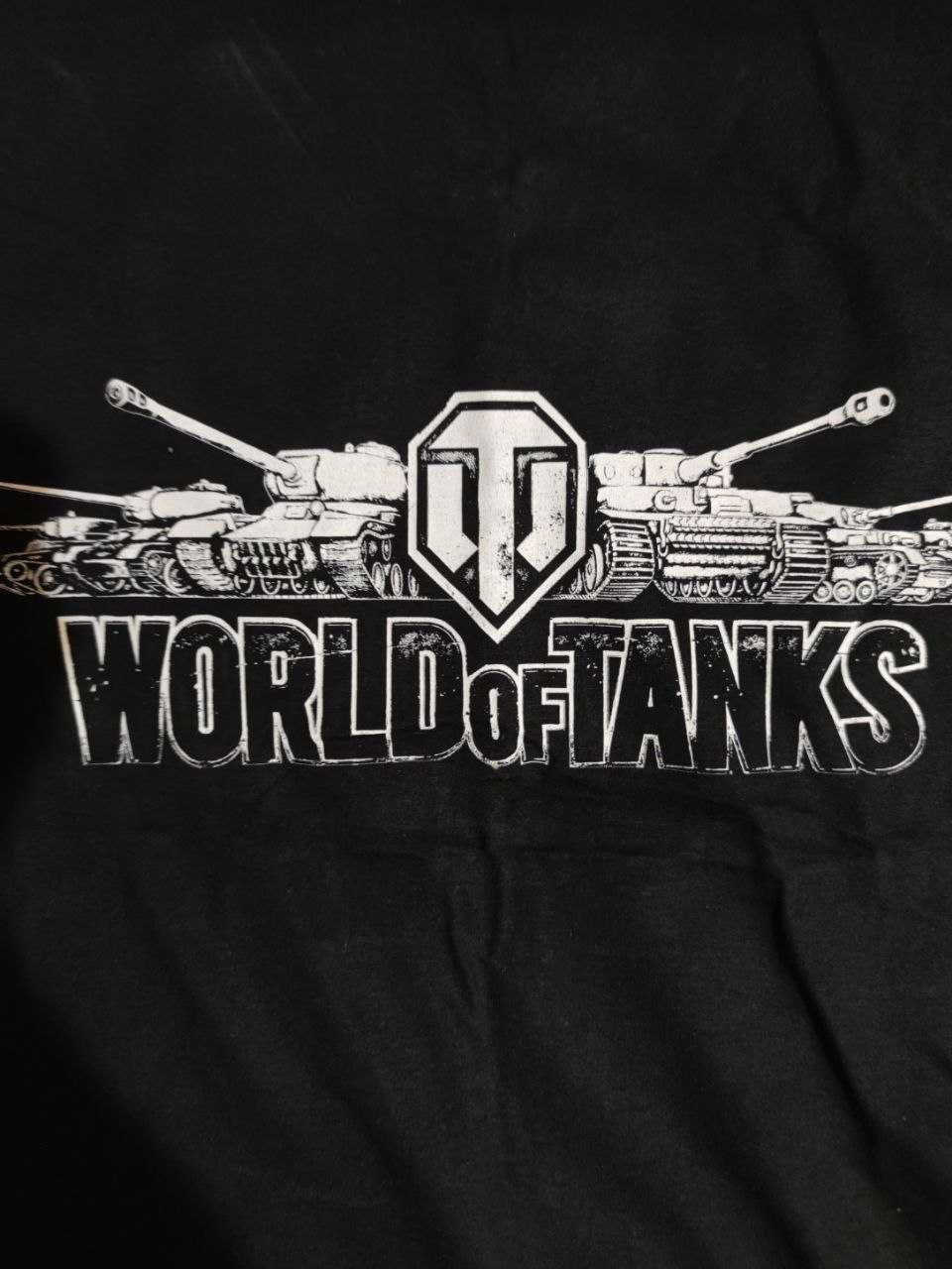 Футболка чорна World of Tanks