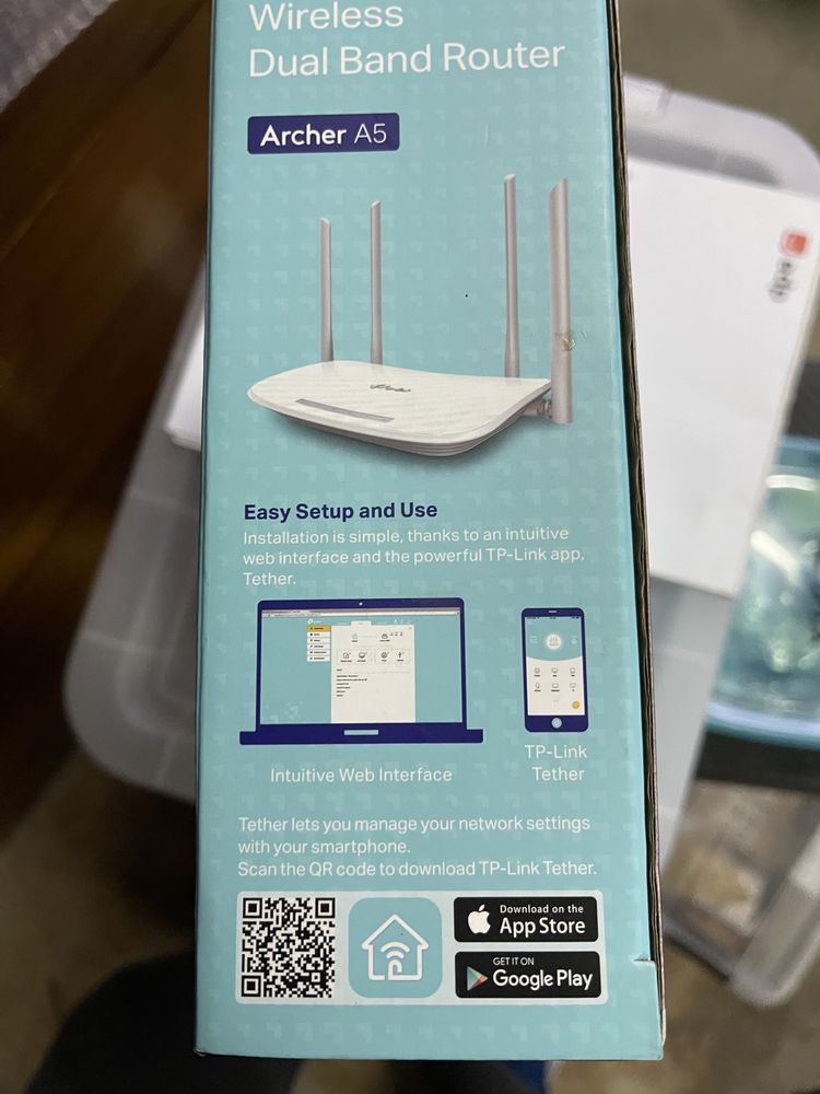 Router Wi-Fi TP-LINK Archer-A5 300 + 867 Mbps