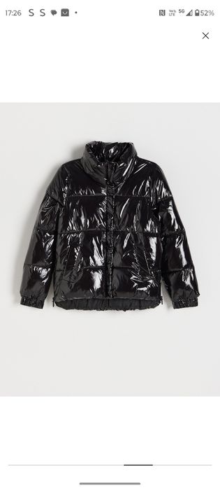 Kurtka lakierowana Reserved XL 42