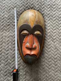 Maska rzeźba drewniana
