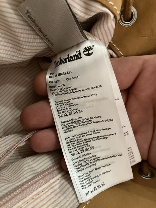 Рюкзак кожаный Timberland