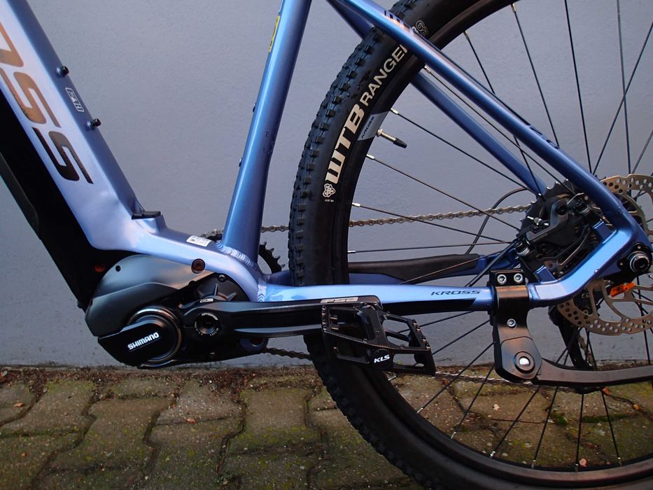 Rower MTB elektryczny e-bike KROSS LEVEL BOOST rozmiar M - powystawowy