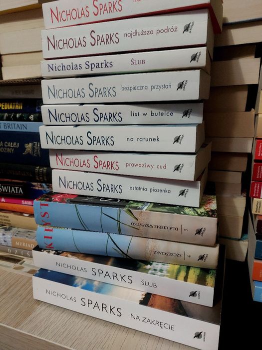 Nicholas Sparks zestaw 12sztuk