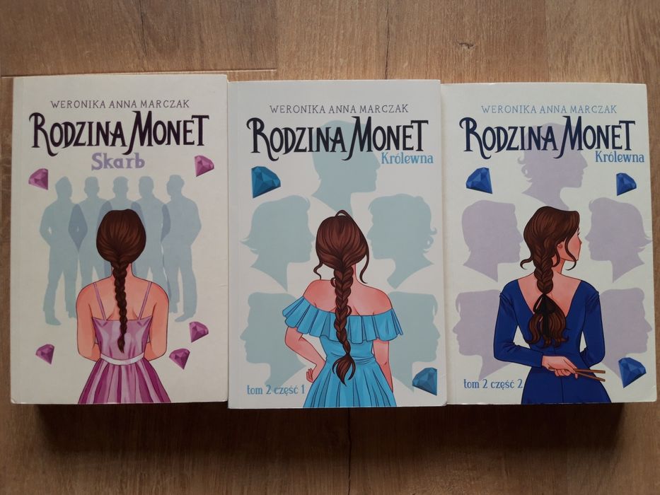 Sprzedam 5 tomów książki Rodzina Monet