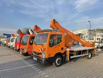 Nissan Cabstar  Podnośnik Koszowy 21m CMC PLA 212 Zwyżka UDT Wumag GSR Multitel
