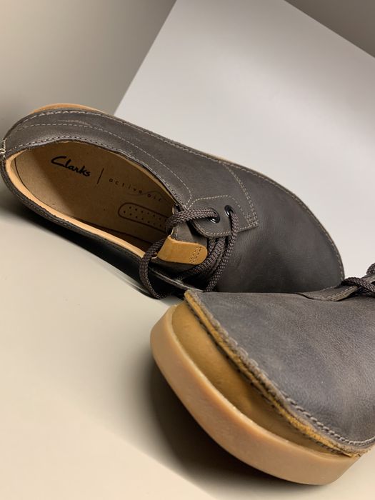 Мужские кеды, слипоны, мокасины Clarks 41,42,44 синие коричневые